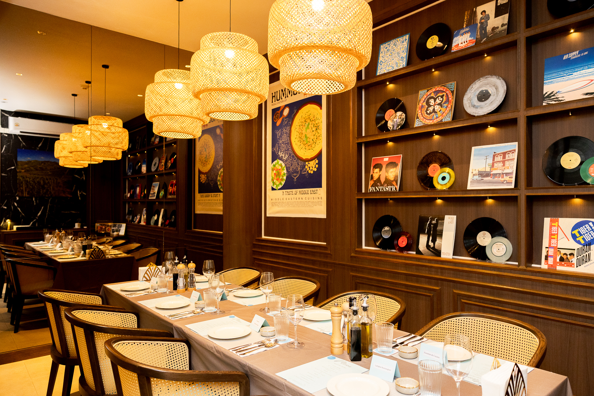 Exclusive private dining space for up to 8 guests. Perfect for intimate gatherings and business dinners.