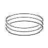 Oval rings line-art icon