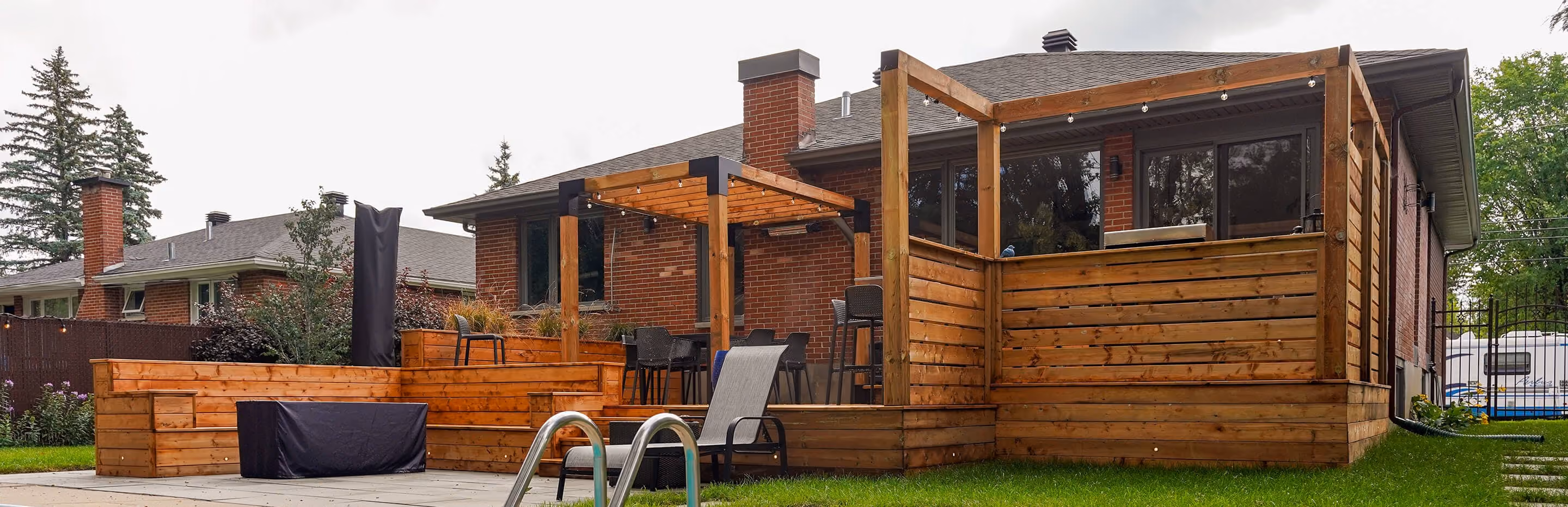 Renovación de terraza y patio trasero
