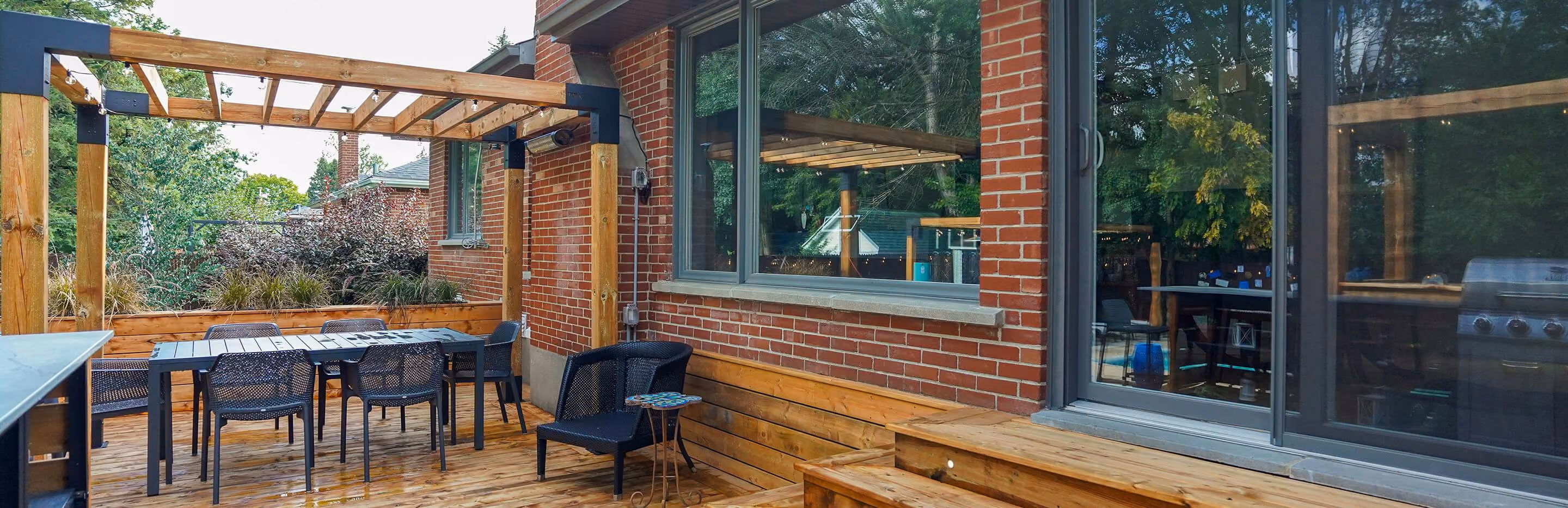 Renovación de terraza y patio trasero