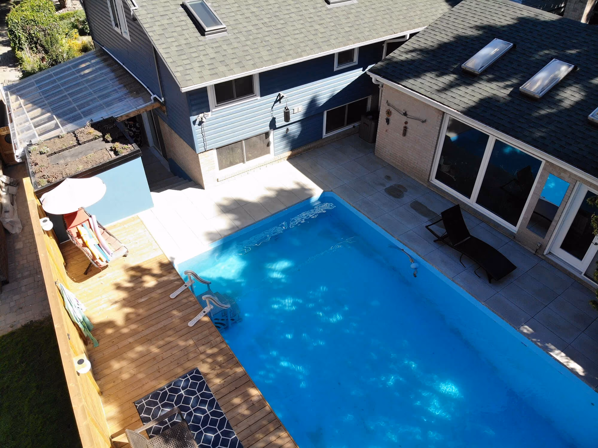Renovación completa de patio trasero