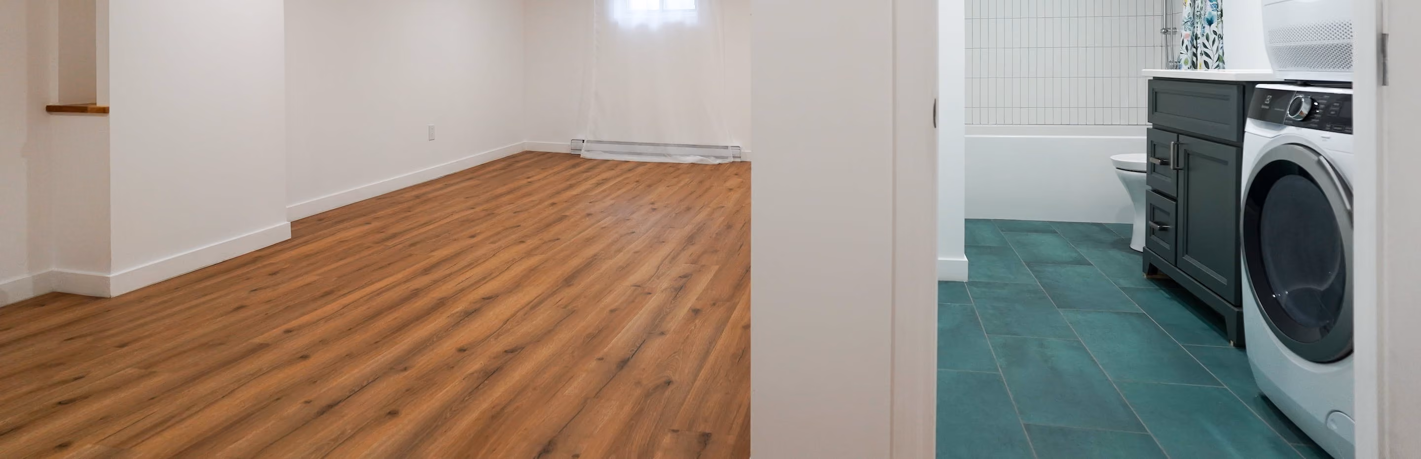 Remodelación completa de sótano y baño