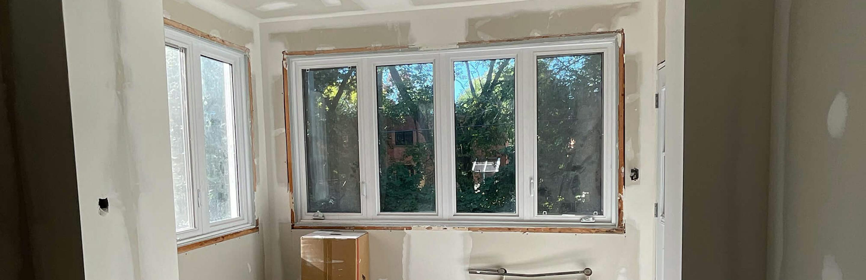 Proyecto en curso: remodelación completa de condominio