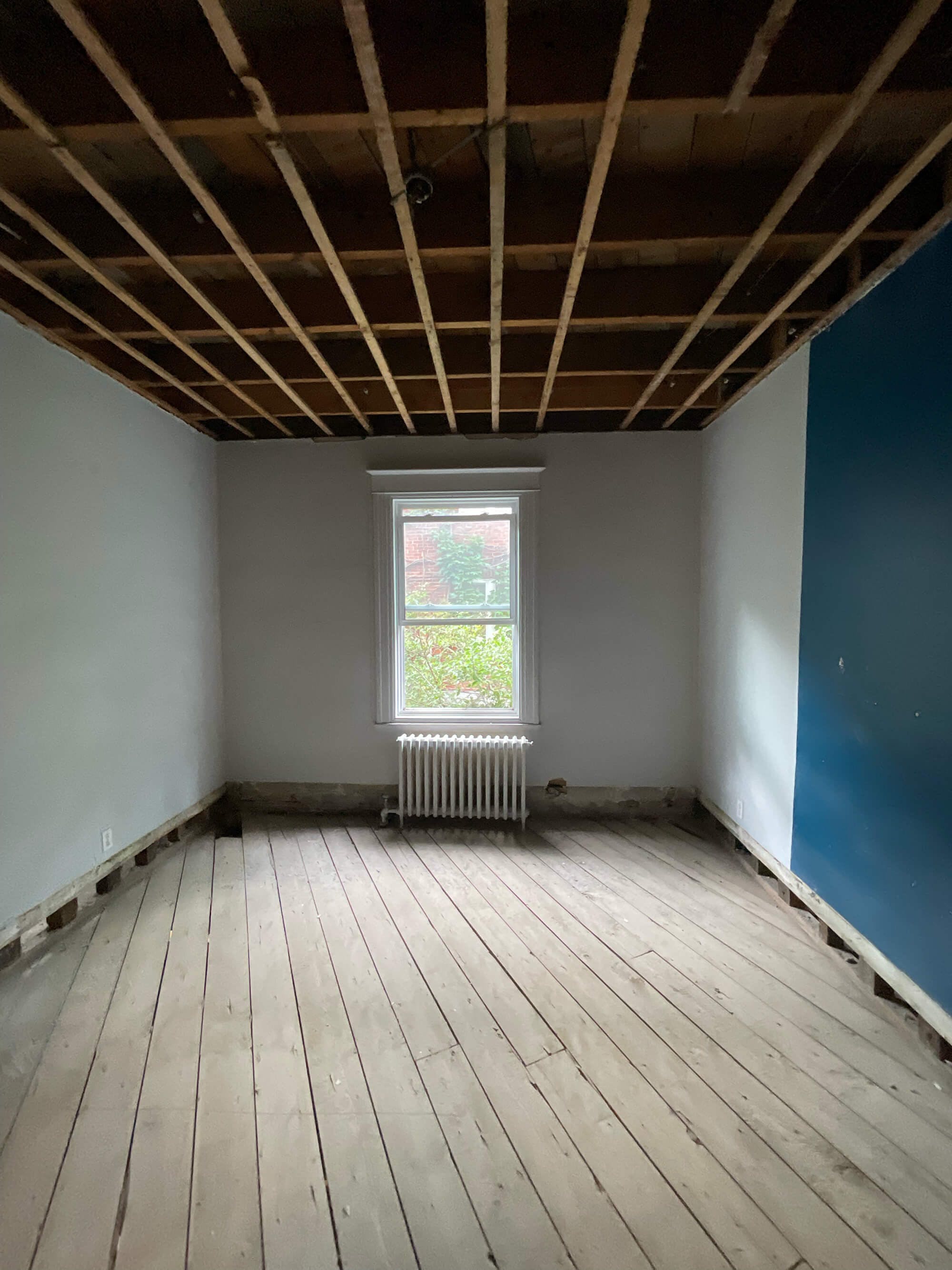 Proyecto en curso: remodelación completa de condominio