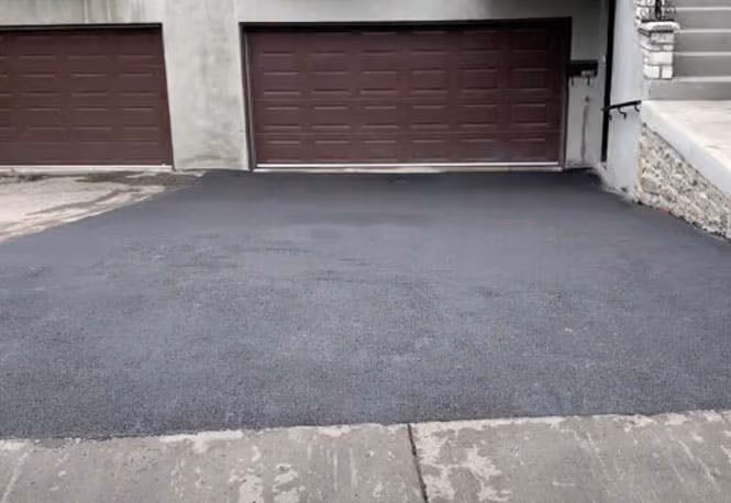 Pavimentación de entrada de cochera en St-Laurent