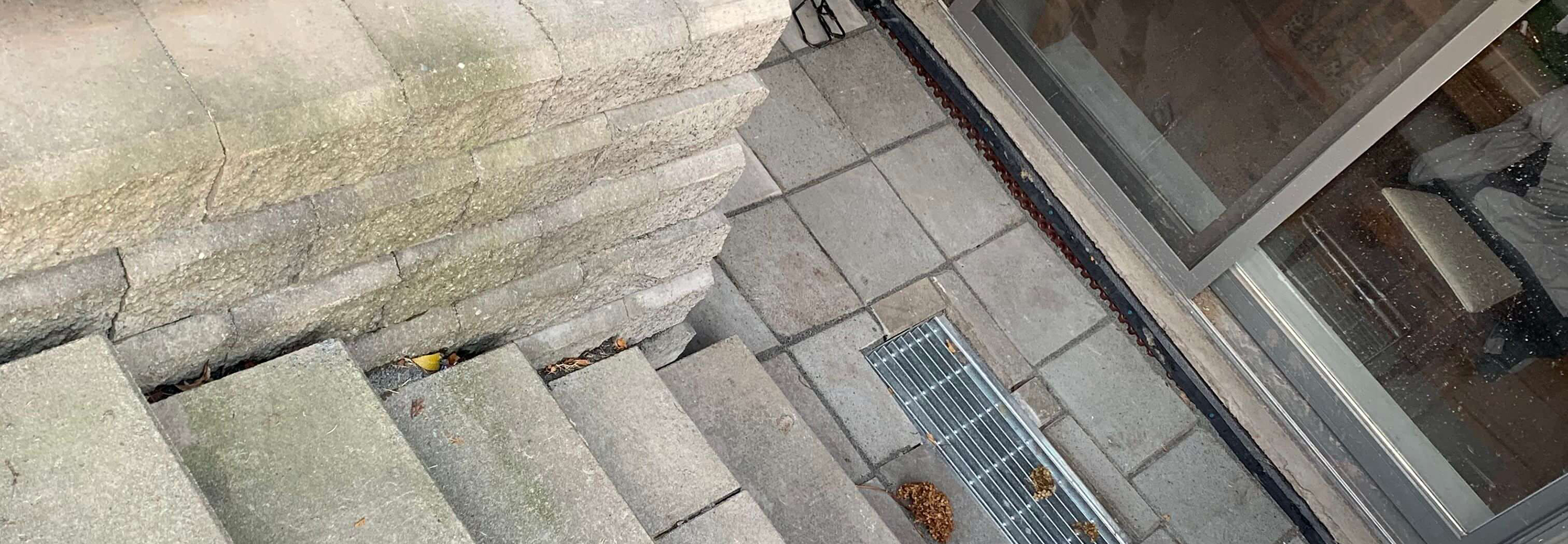Instalación mayor de drenaje francés