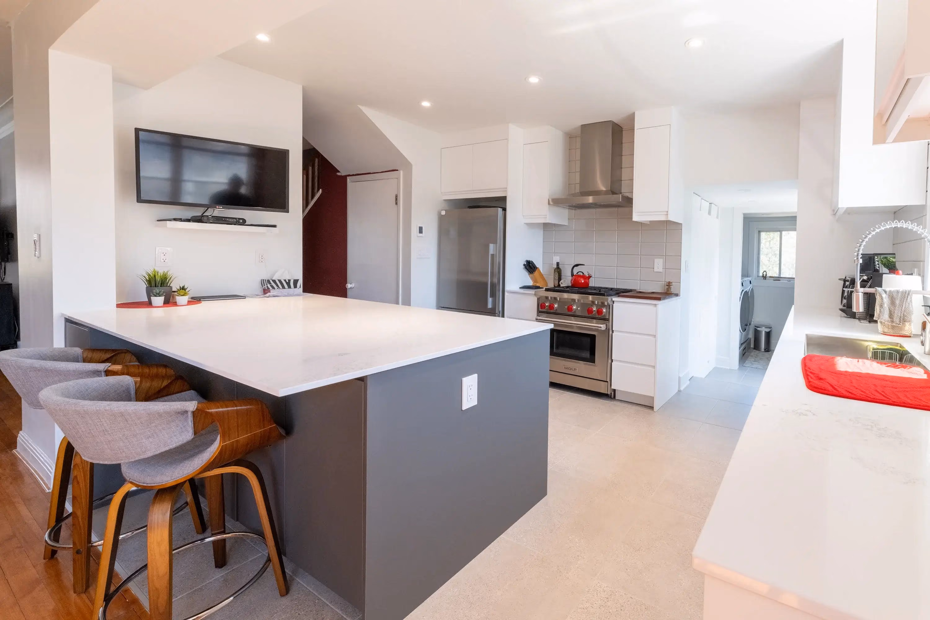 Remodelación de cocina y baño en Montreal