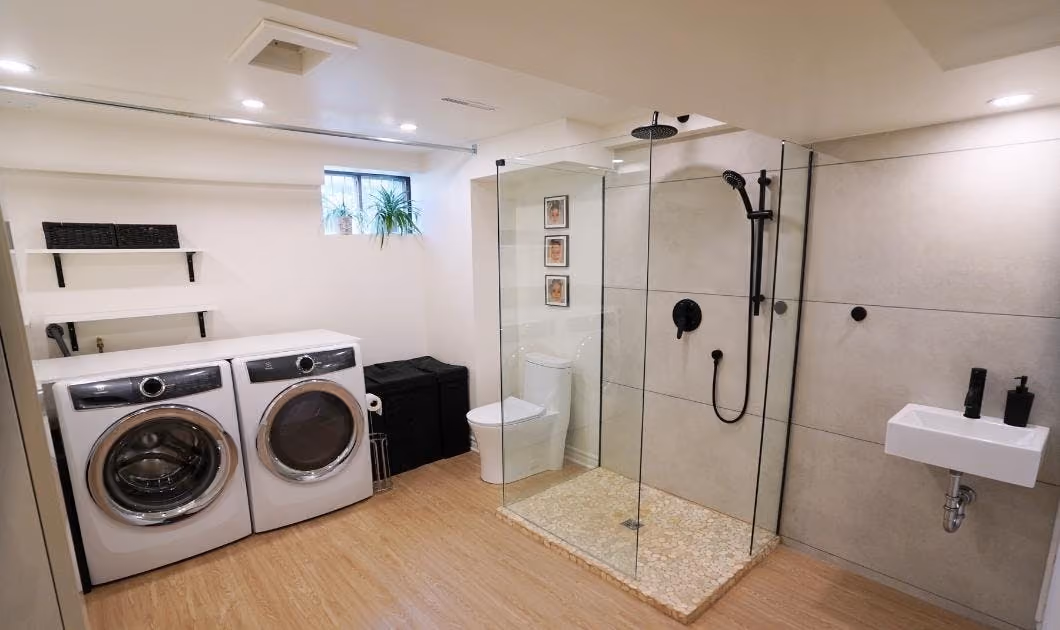 Renovación de cuarto de lavado
