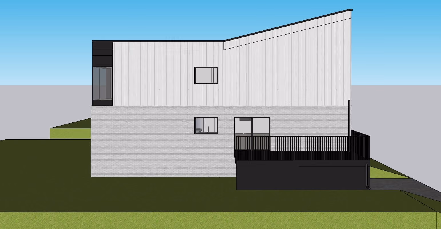 En diseño: remodelación y ampliación de una casa estilo moderno de mediados de siglo
