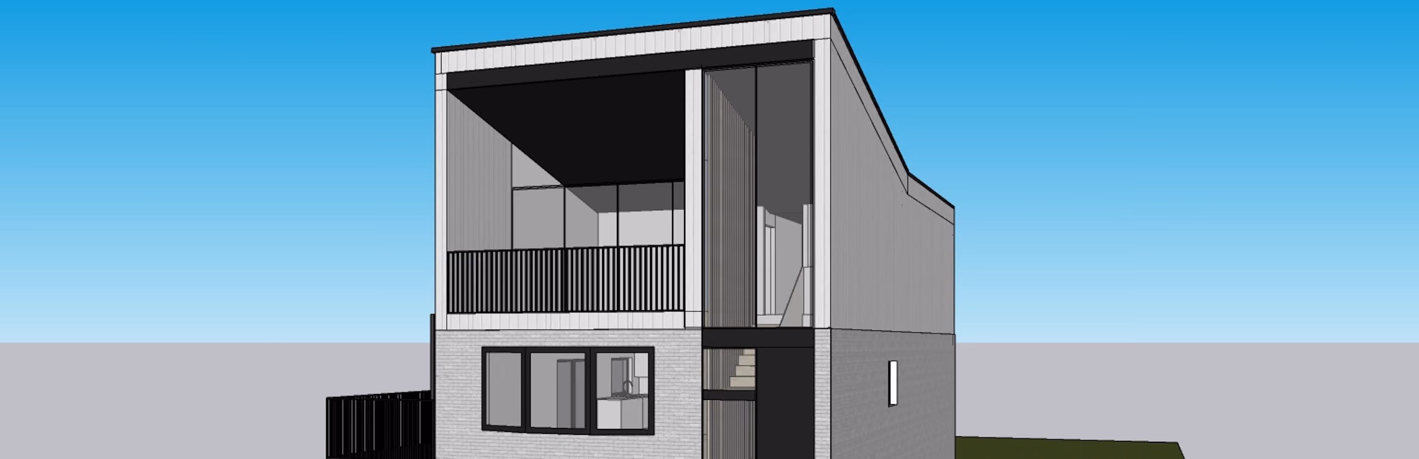 En diseño: remodelación y ampliación de una casa estilo moderno de mediados de siglo