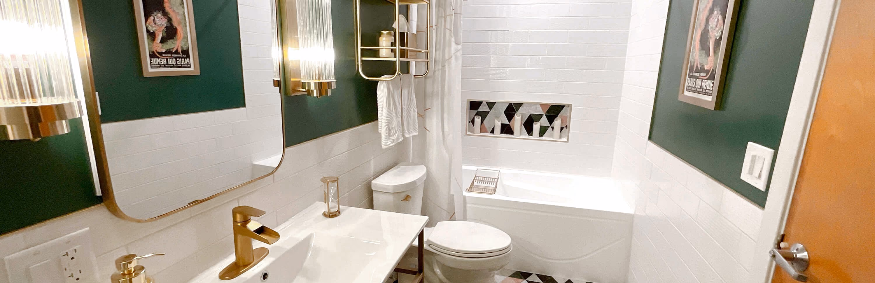 Remodelación de baño con un look moderno