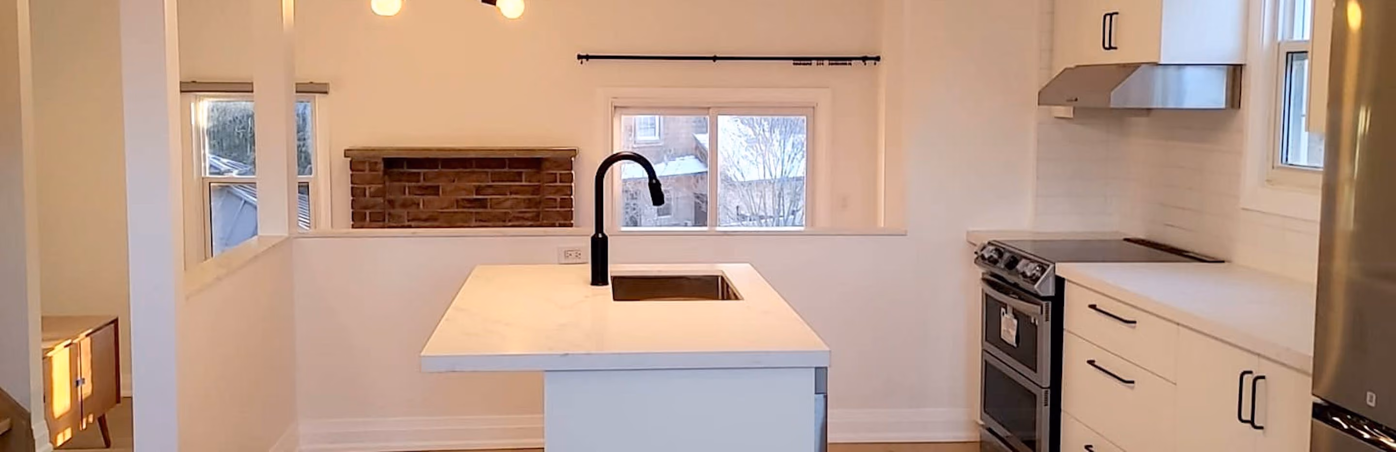 Una cocina renovada y abierta