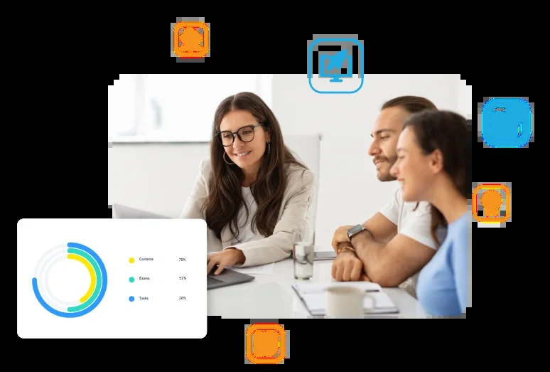 Employee training on Vedubox
