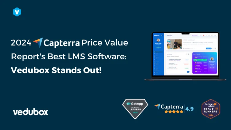 2024 Capterra Price Value Report’s best LMS software: Vedubox stands out