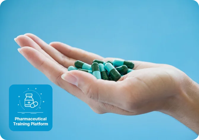 Pharmaceutical industry training platform