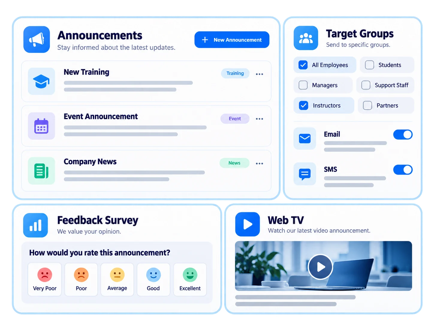 A central hub for internal communication