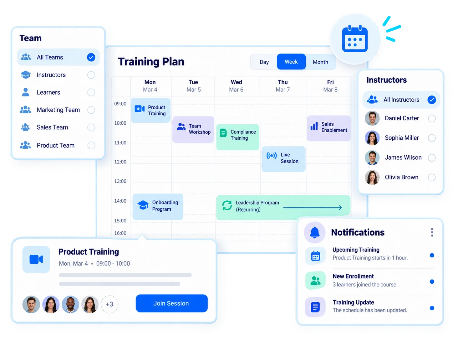 Not just a calendar, but a common plan of education