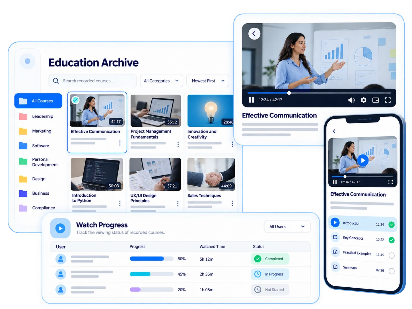 Not just a record, but a permanent education archive