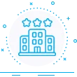 Hospitality and tourism sector illustration