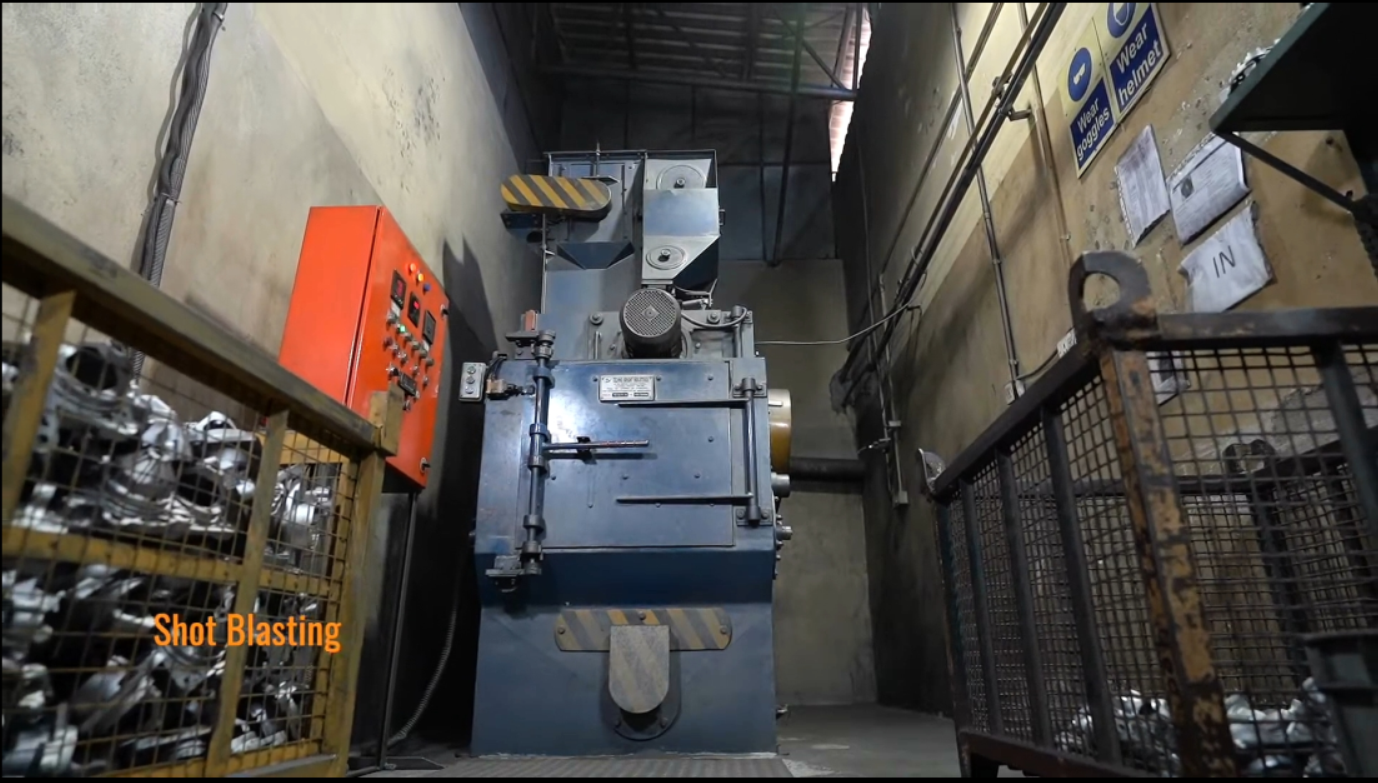 Shot blasting
