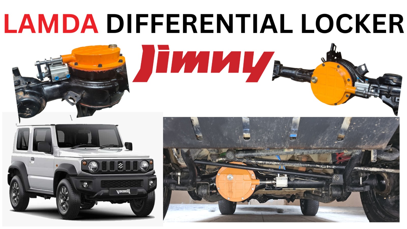 Lamda differential locker for Suzuki Jimny