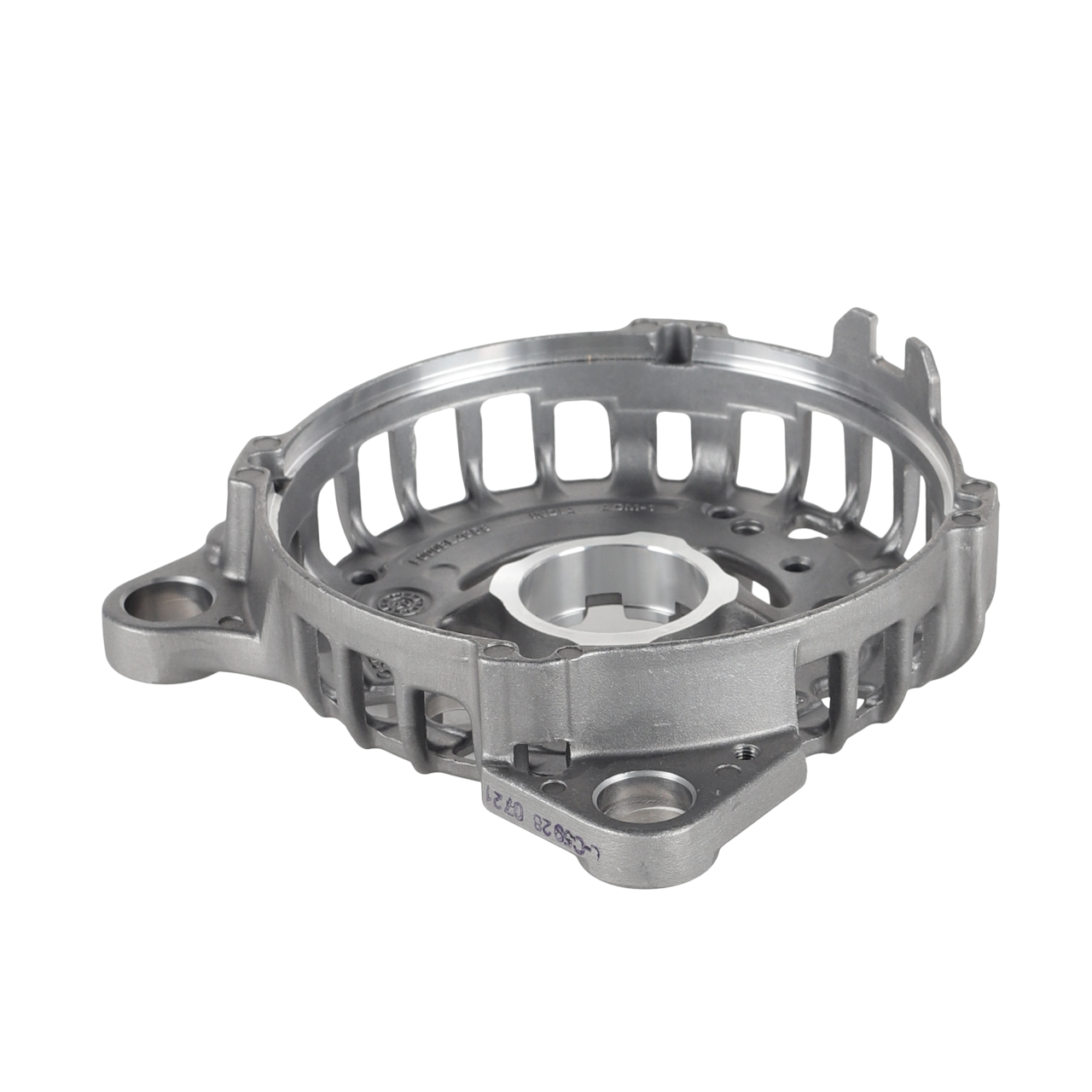 Precision machined rectifier housing