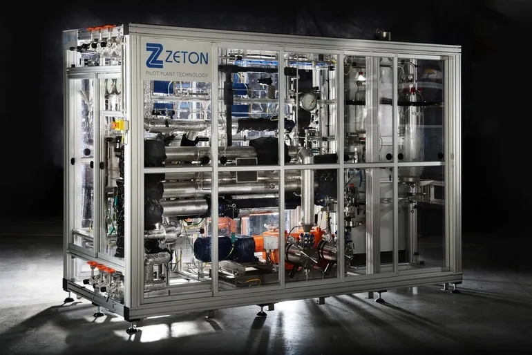 Continuous Polymerization Oscillating Flow Reactor Unit