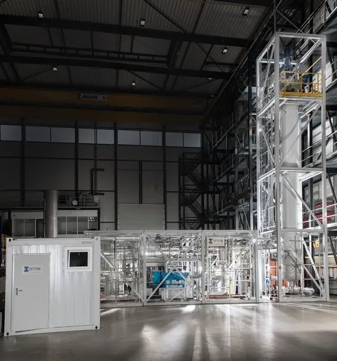Power to Gas Demonstration Unit