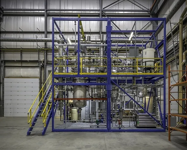 Sulphur Removal Pilot Plant