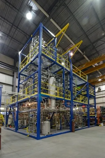 Combi-Cracking Process Demonstration Unit