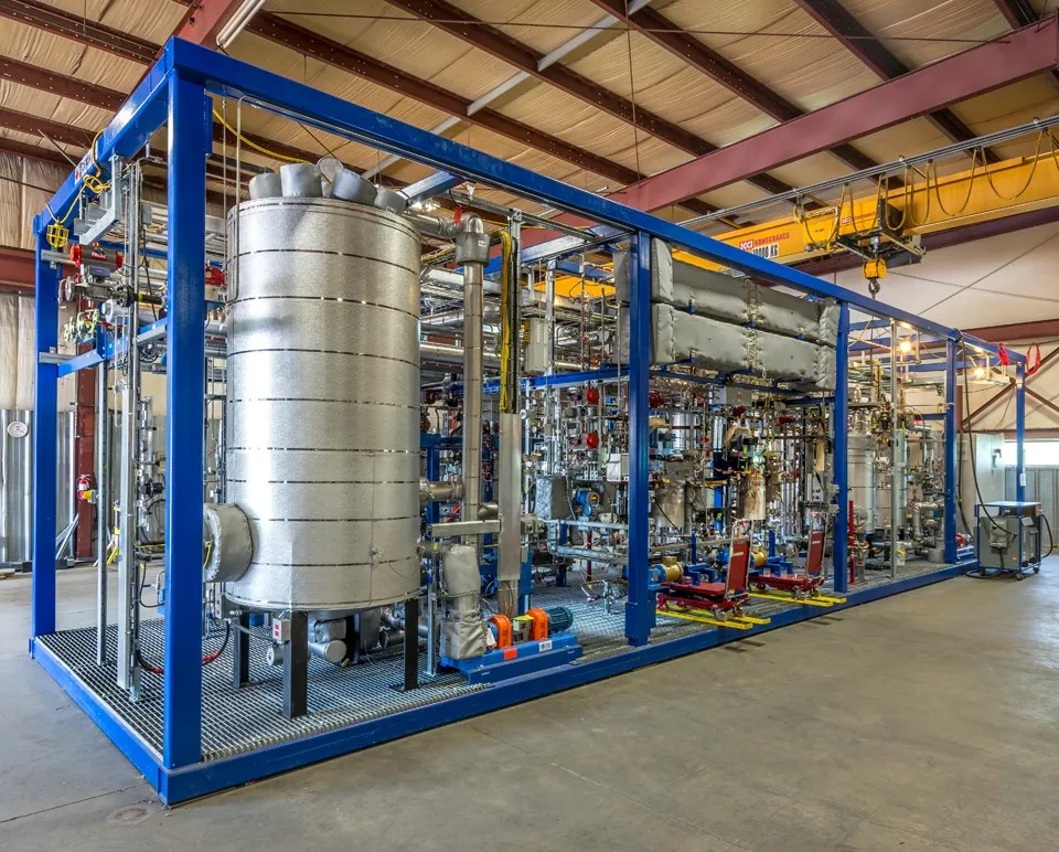 Oil and gas pilot plants from Zeton
