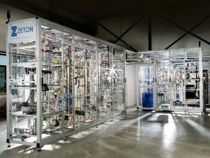 Four Reactor Hydroprocessing Pilot Plant