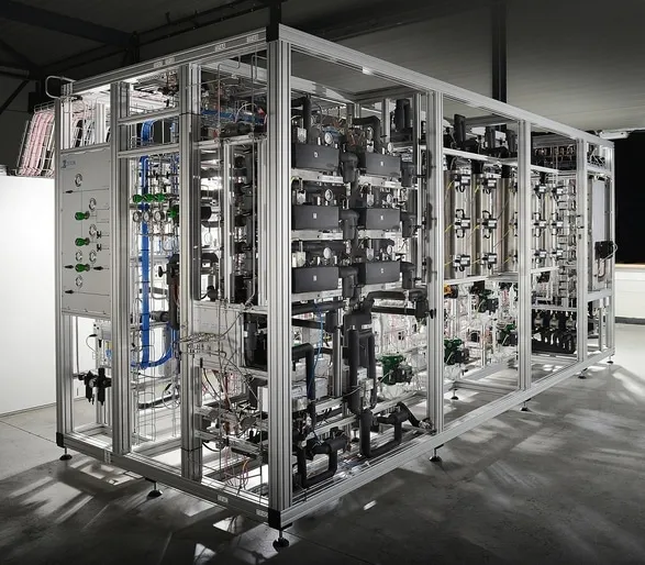 High Throughput Testing Plant with 12 Parallel Reactors