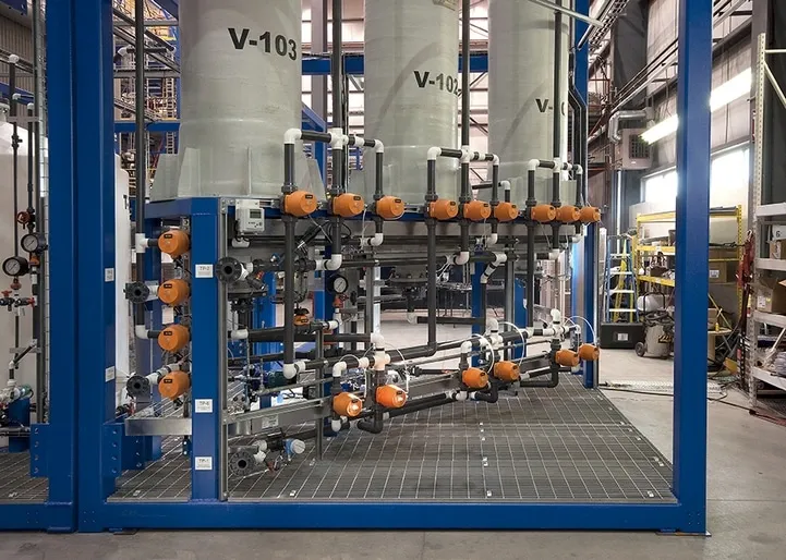 Ammonia Removal System (Rear View)