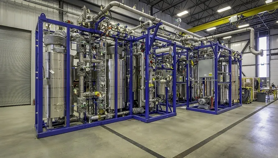 Nuclear Industry Gas Cleanup System