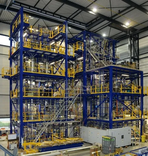 Large Scale Chemicals Demonstration Plant