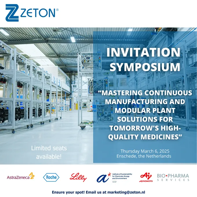 Zeton Symposium 2025: Mastering Continuous Manufacturing and Modular Plant Solutions