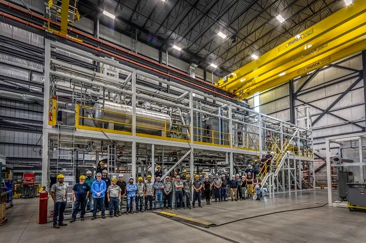 Electric Hydrogen 10MW skid-modularized electrolyzer plant in San Jose, California