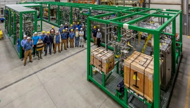 Zeton modular pilot plant delivered to BASF in Freeport, Texas