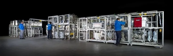 GSK Biopharm Continuous Processing Project pilot facility