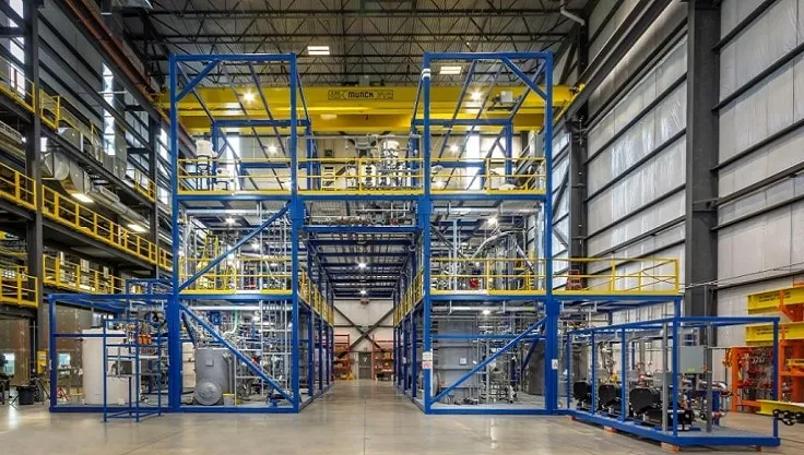 Standard Lithium direct lithium extraction demonstration plant built by Zeton