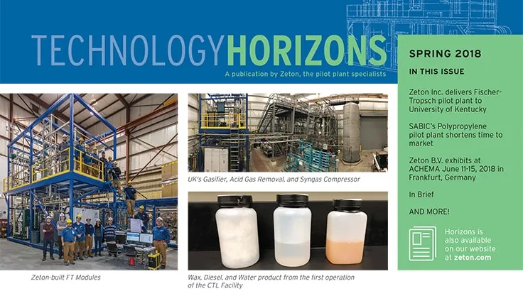 Horizons newsletter cover - Spring 2018