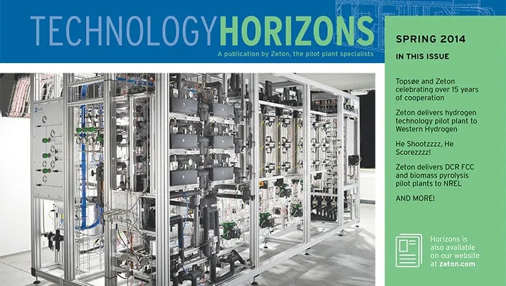 Horizons newsletter cover - Spring 2014