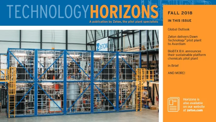 Horizons newsletter cover - Fall 2018