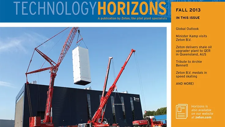 Horizons newsletter cover - Fall 2013