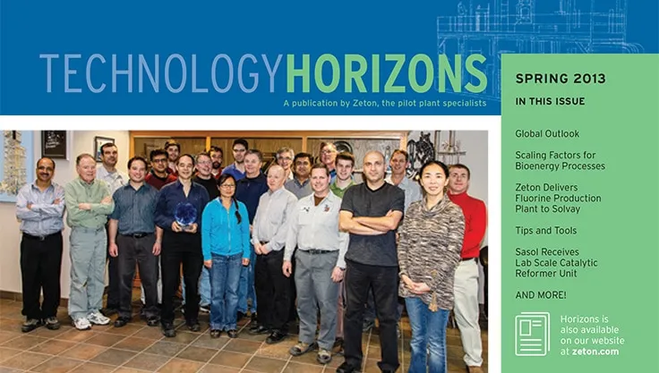 Horizons newsletter cover - Spring 2013