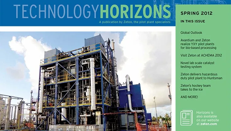 Horizons newsletter cover - Spring 2012