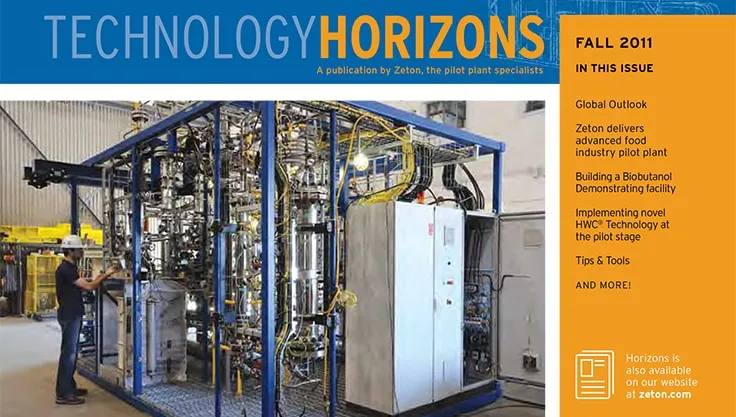 Horizons newsletter cover - Fall 2011
