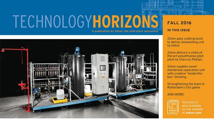 Horizons newsletter cover - Fall 2016