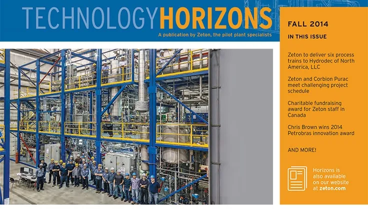 Horizons newsletter cover - Fall 2014